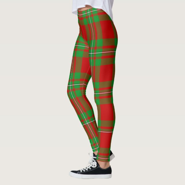 Leggings pour femmes Clan Peter Tartan Scotstee (Gauche)