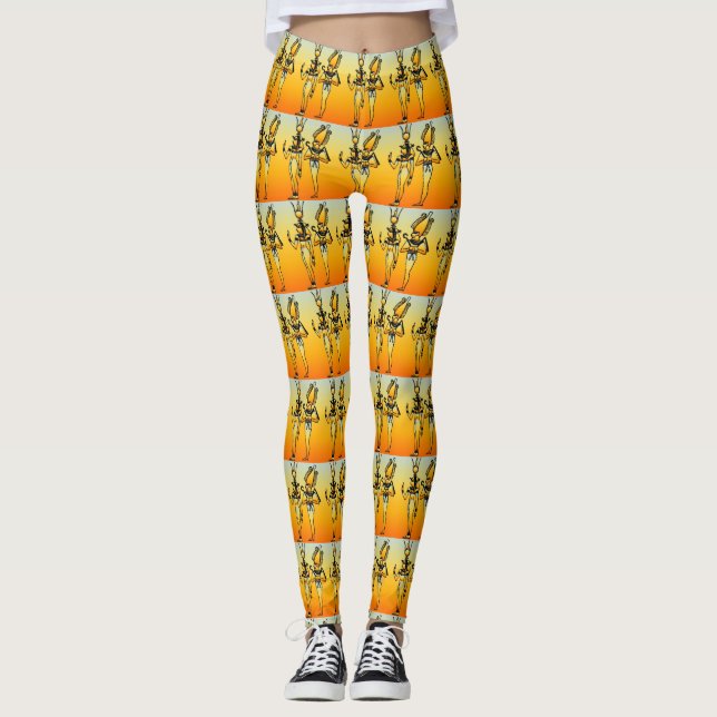 Leggings pour femmes égyptiennes (Devant)