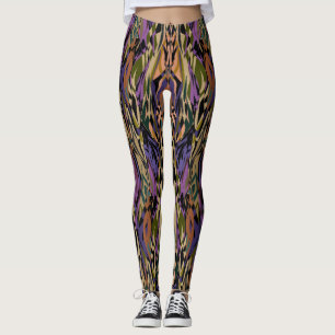 Leggings pour femmes multi-couleurs design