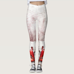 Leggings pour femmes Pays Bois clé de mon coeur ro