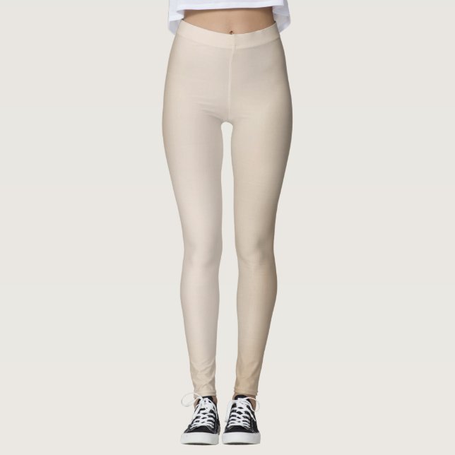 Leggings pour femmes Tan (Devant)