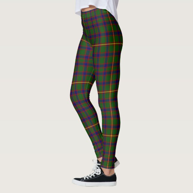 Leggings pour femmes tartan du Clan Scotstee (Gauche)