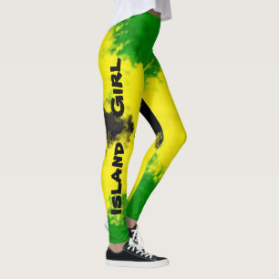 Leggings pour filles de l'île