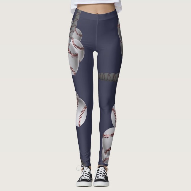 Leggings … pour l'amour - des GUÊTRES de "base-ball" (Devant)