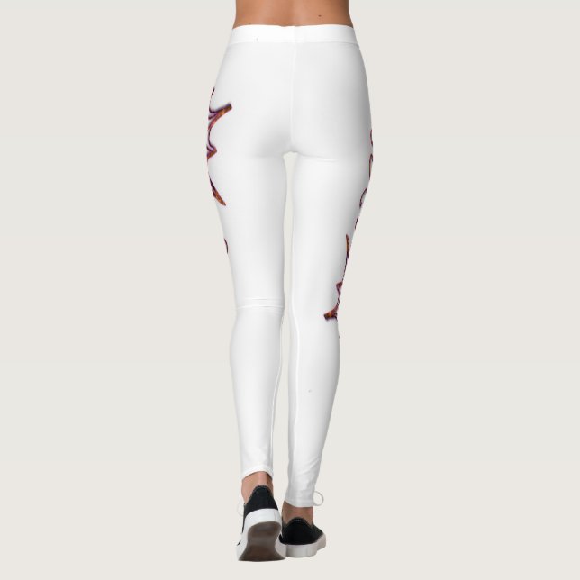 Leggings pour yoga, course, tennis activesport pan (Dos)