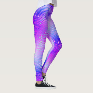 Leggings Pourpre Blacklight de freesia