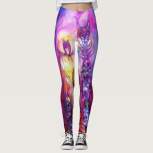 Leggings Pourpre de GUERRE des MONSTRES de HALLOWEEN/ORC
