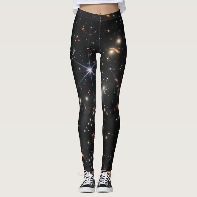 Leggings Premier champ profond de l'univers de James webb (Devant)