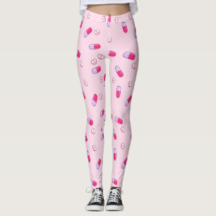 Leggings Prenez vos guêtres de médecine (le rose)