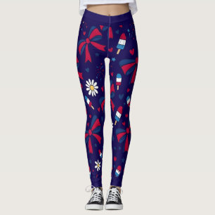 Leggings Préparé Patriotique