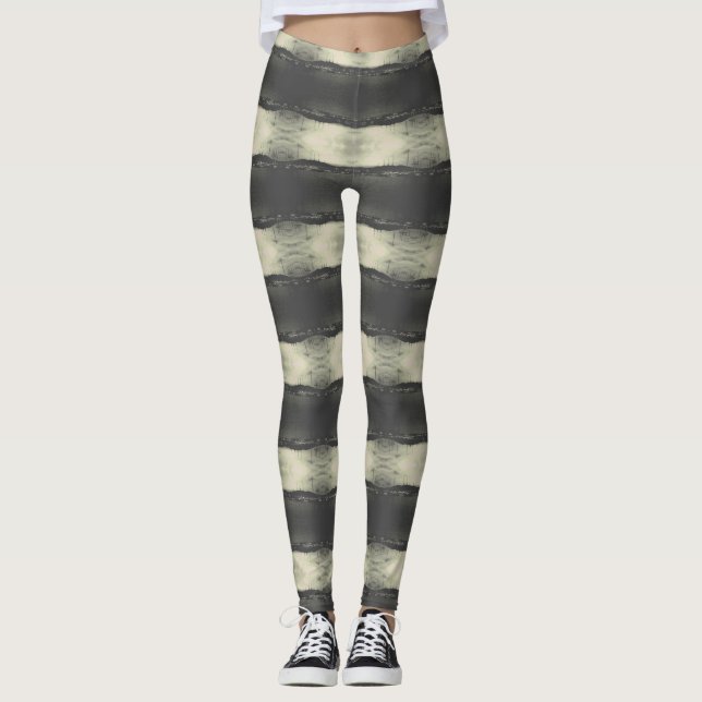 Leggings Principauté de Monaco vintage Le port (Devant)