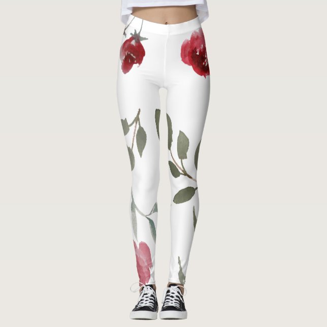 LEGGINGS PRINTEMPS ROSE LEGINGS (Devant)
