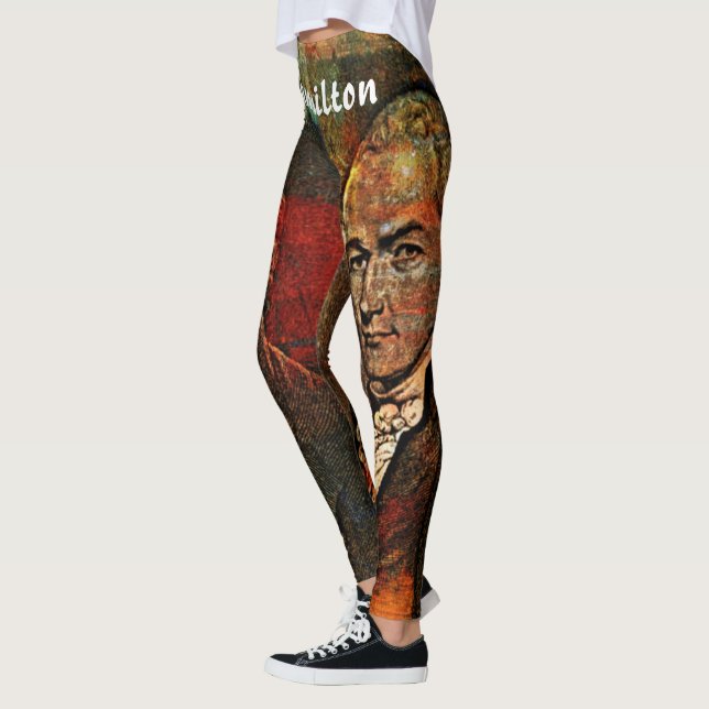 Leggings Prise moderne sur jeune Alexander Hamilton (Gauche)