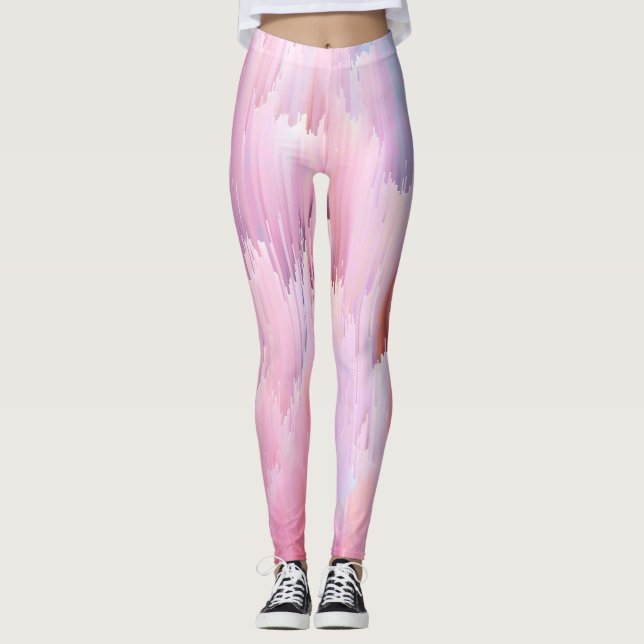Leggings Problèmes en pastel (Devant)