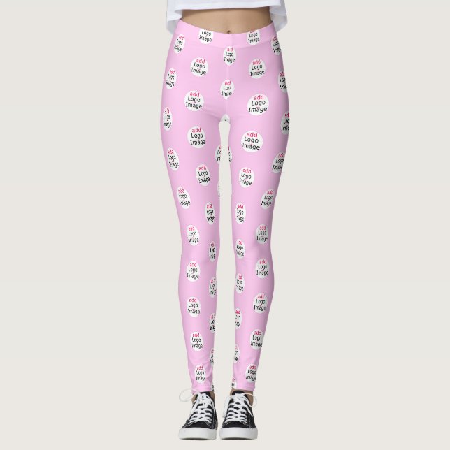 Leggings Professionnel à la mode, Rose personnalisé (Devant)