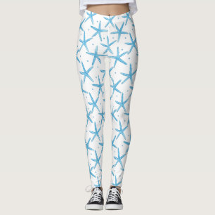 Leggings Profil sous convention astérisque bleu de mer