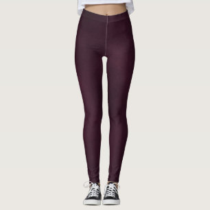 Leggings Profonde Bourgogne Pour Correspondre Rose Gold Man
