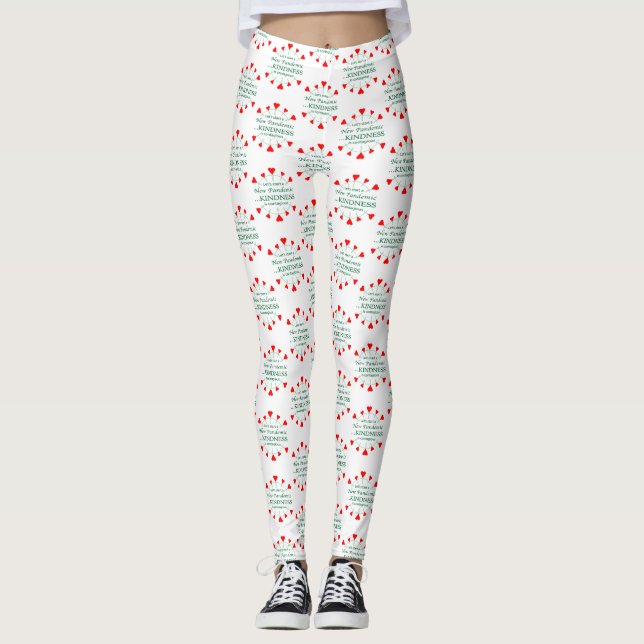 Leggings Promouvoir la gentillesse (Devant)