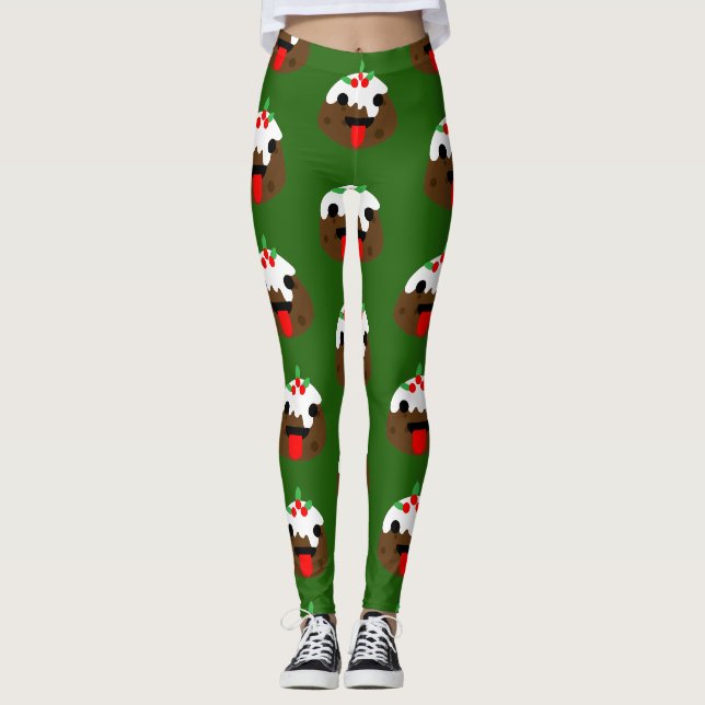 Leggings pub de noël (Devant)