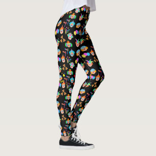 Leggings Purim Festival Kids Party Clown Carnaval mignon