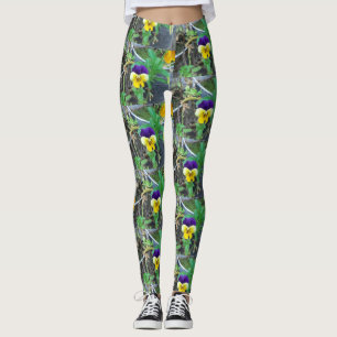 Leggings Purple et Yellow Pany