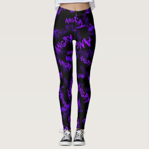 Leggings Purple Fashion Girl Sport