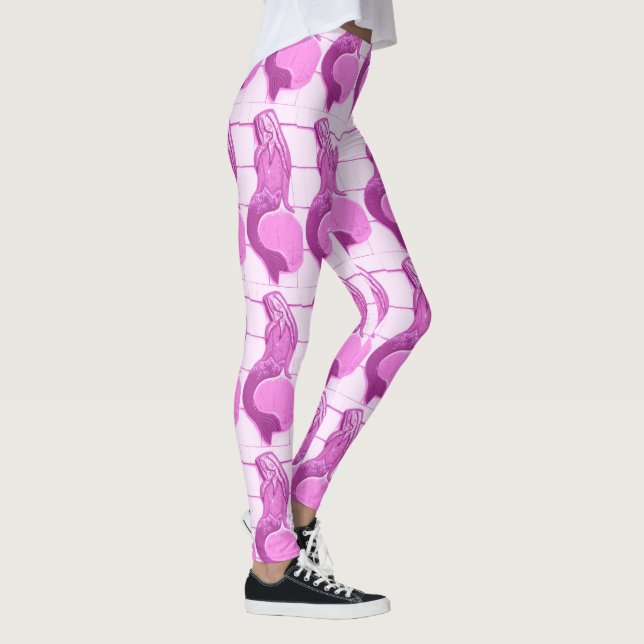 Leggings purple mermaid (Droite)