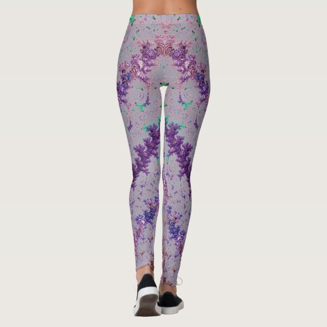 Leggings ~ Purple Pink Green ~ Original (Dos)