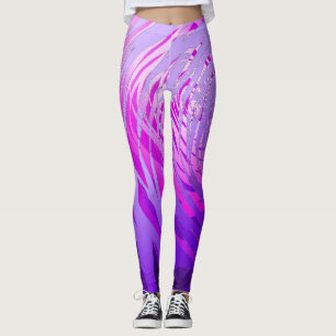 Leggings Purple spiral complexe - Légendes