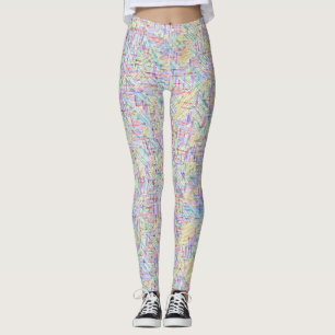 Leggings Puzzle de recherche de mots résolus vierge