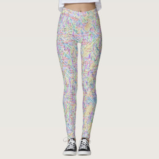 Leggings Puzzle de recherche de mots résolus vierge
