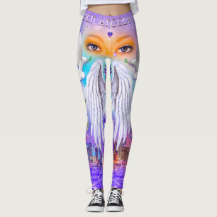 Leggings Quand guêtres de cri d'anges