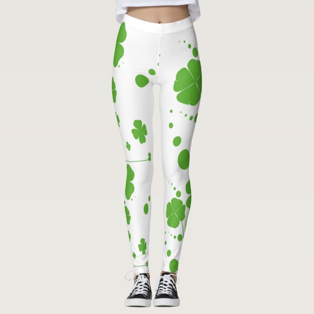 Leggings Quatre légendes de trèfle (Devant)