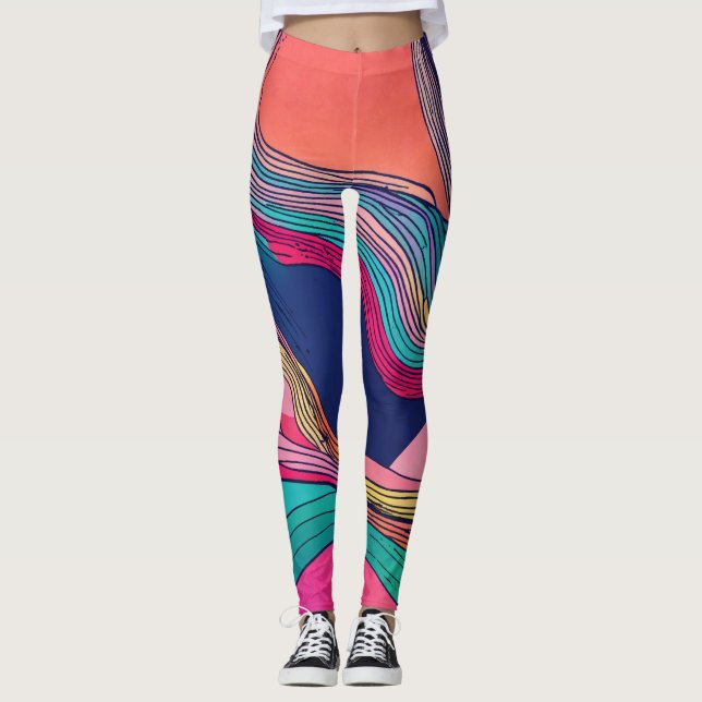 Leggings Que diriez-vous de "Kaleidoscope Spectrum : Splen  (Devant)