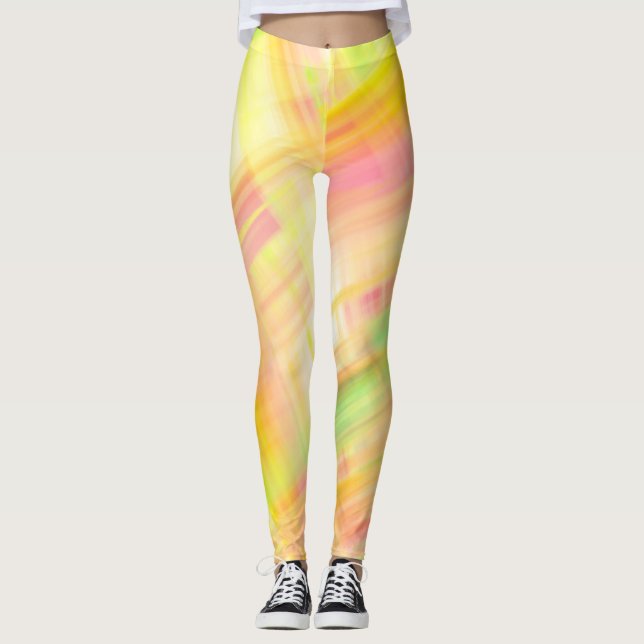 Leggings Quelques touches de melon (Devant)