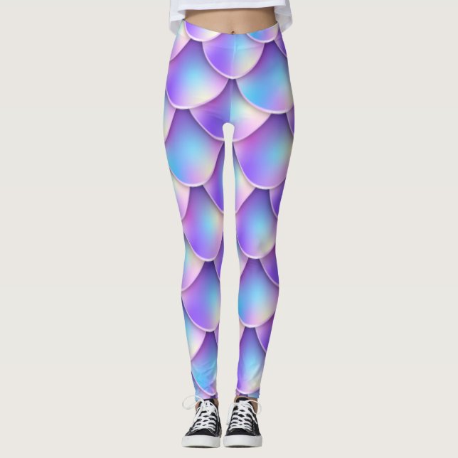 Leggings queue de sirène (Devant)