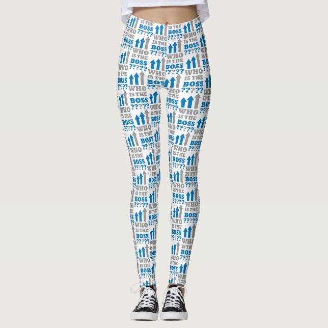Leggings Qui est le patron ? (Devant)