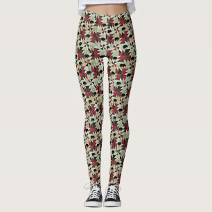 Leggings Quilt d'ours noir