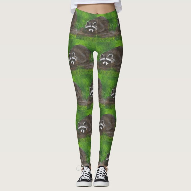 Leggings Raccoon (Devant)
