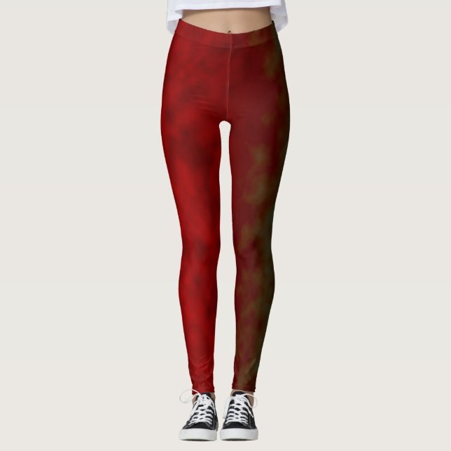 Leggings Racines de Flamme (Devant)