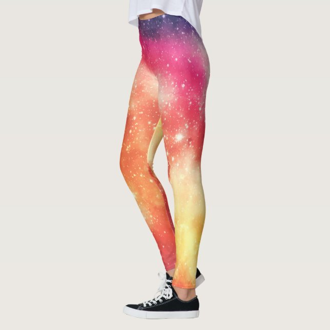 Leggings Radiant Cosmic Nebula (Gauche)