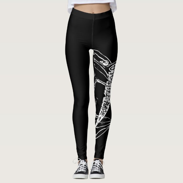 Leggings RAGE HOSTILE : Légendes de femmes (Devant)