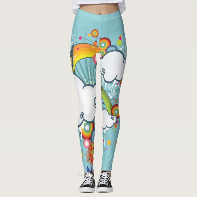 Leggings Rainbow Cloud (Devant)