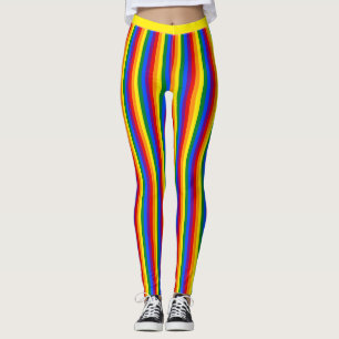 Leggings Rainbow Flag & Pride, communauté LGBT /stripes We