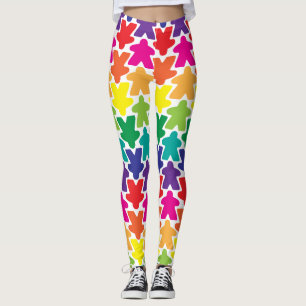 Leggings Rainbow Meeple