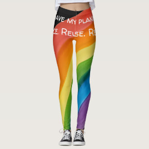 Leggings RAINBOW Sauvegarder ma planète (personnalisable)