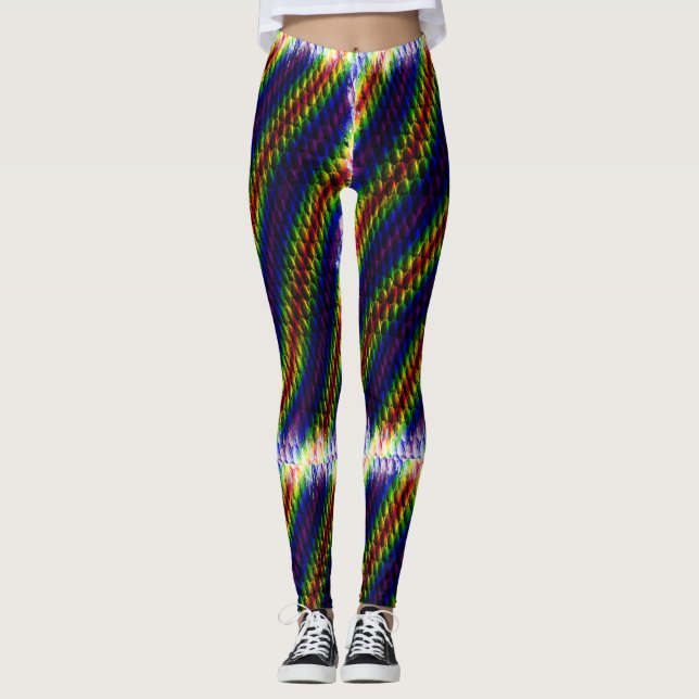 Leggings Rainbow Snakeskin (Devant)