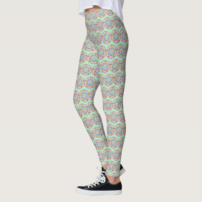 Leggings Rainbow Song Mandala (Gauche)