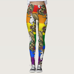 Leggings Rainbow Unicorn Party