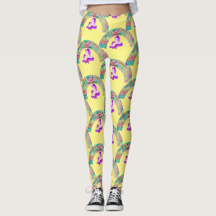 Leggings Rainbows psychédélique et Unicorns Thunder_Cove
